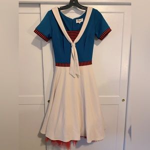 Sailor/Vintage Inspired Dress